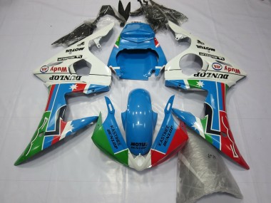 2005 Classic Dunlop Yamaha R6 Motorcycle Fairings