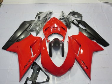 2007-2014 Red Ducati Ducati 848 1098 1198 Motorcycle Fairings