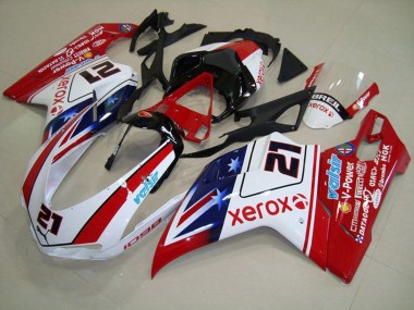 2007-2014 Star Xerox Ducati Ducati 848 1098 1198 Motorcycle Fairings