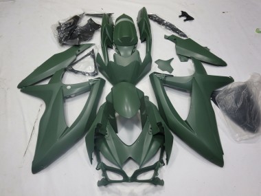2008-2010 Army Green Suzuki GSXR 600-750 Motorcycle Fairings