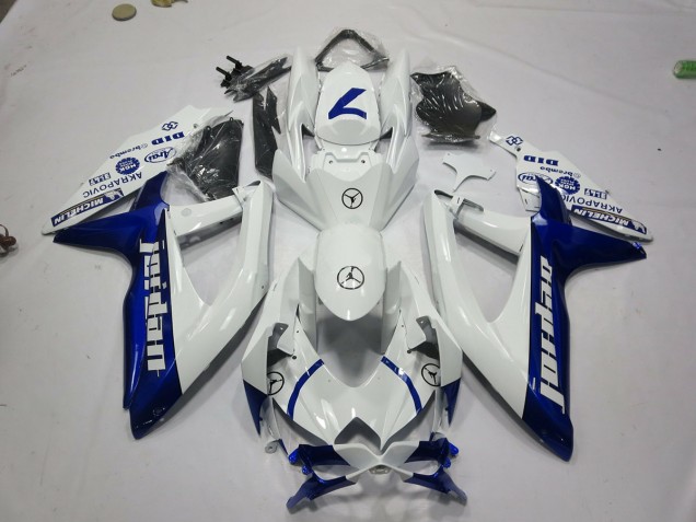 2008-2010 Blue Jordan Suzuki GSXR 600-750 Motorcycle Fairings