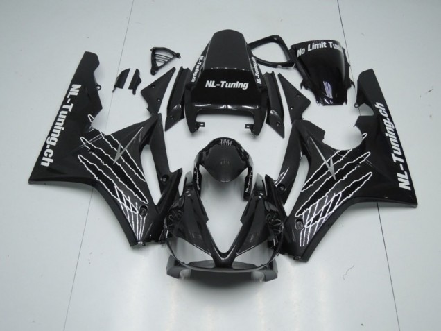 2009-2012 Black Gloss (Custom) Triumph Daytona 675 Motorcycle Fairings