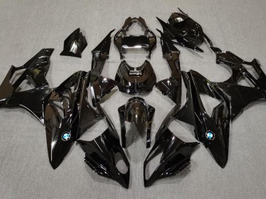 2009-2014 Alien Blue and White BMW S1000RR Motorcycle Fairings