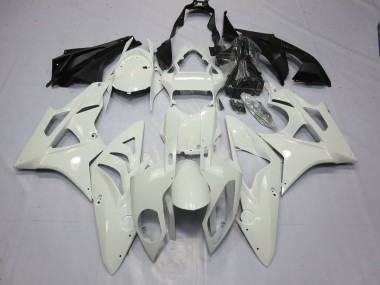 2009-2014 Alien Blue and White BMW S1000RR Motorcycle Fairings