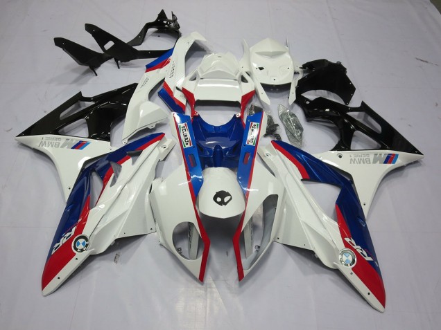 2009-2014 Alien Blue and White BMW S1000RR Motorcycle Fairings 2009-2014 Alien Blue and White BMW S1000RR Motorcycle Fairings