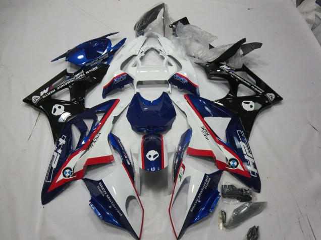 2009-2014 Alien Blue and White BMW S1000RR Motorcycle Fairings 2009-2014 Alien Blue and White BMW S1000RR Motorcycle Fairings