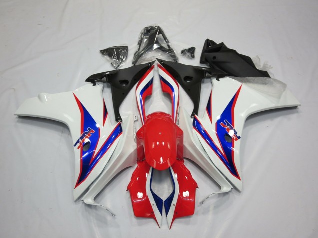 2011-2012 Blue White Red HRC Honda CBR600F Motorcycle Fairings 2011-2012 Blue White Red HRC Honda CBR600F Motorcycle Fairings