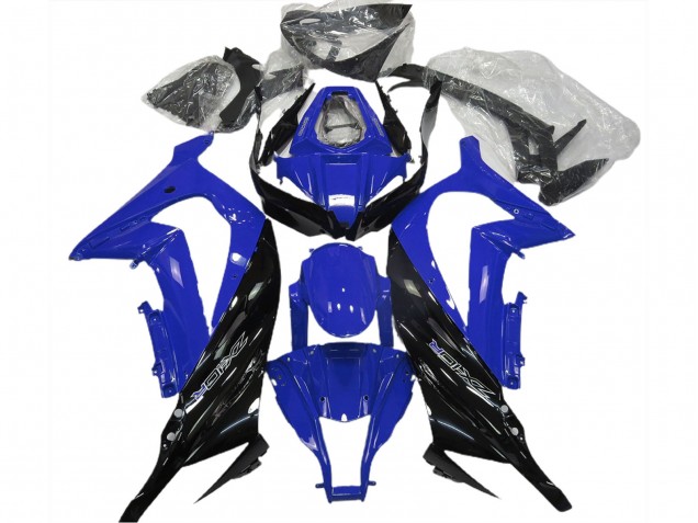 2011-2015 Gloss Blue and Black Kawasaki ZX10R Motorcycle Fairings 2011-2015 Gloss Blue and Black Kawasaki ZX10R Motorcycle Fairings