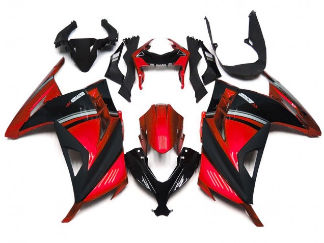 2013-2018 Gloss Red Kawasaki Ninja 300 Motorcycle Fairings 2013-2018 Gloss Red Kawasaki Ninja 300 Motorcycle Fairings