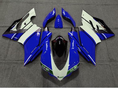 2015-2017 Dark Blue OEM Style Ducati Ducati 959 1299 Motorcycle Fairings