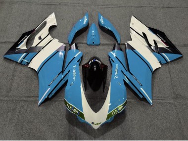 2015-2017 Light Blue OEM Style Ducati Ducati 959 1299 Motorcycle Fairings