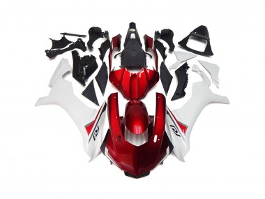 2015-2019 Maroon Custom OEM Style Yamaha R1 Motorcycle Fairings