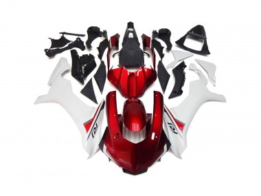 2015-2019 Maroon Custom OEM Style Yamaha R1 Motorcycle Fairings