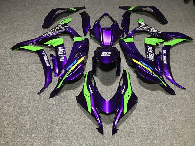 2016-2019 Pearl Purple Trickstar Kawasaki ZX10R Motorcycle Fairings 2016-2019 Pearl Purple Trickstar Kawasaki ZX10R Motorcycle Fairings