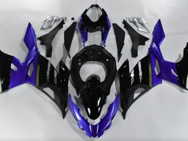 2018-2023 Purple and Black Kawasaki Ninja 400 Motorcycle Fairings